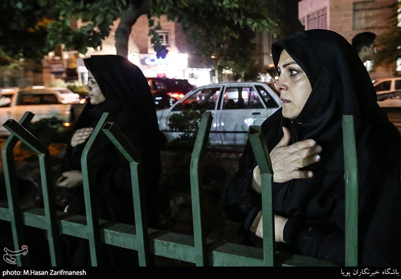 دسته عزاداری هیات چهارده معصوم به مناسبت هفتم شهادت امام حسین(ع)