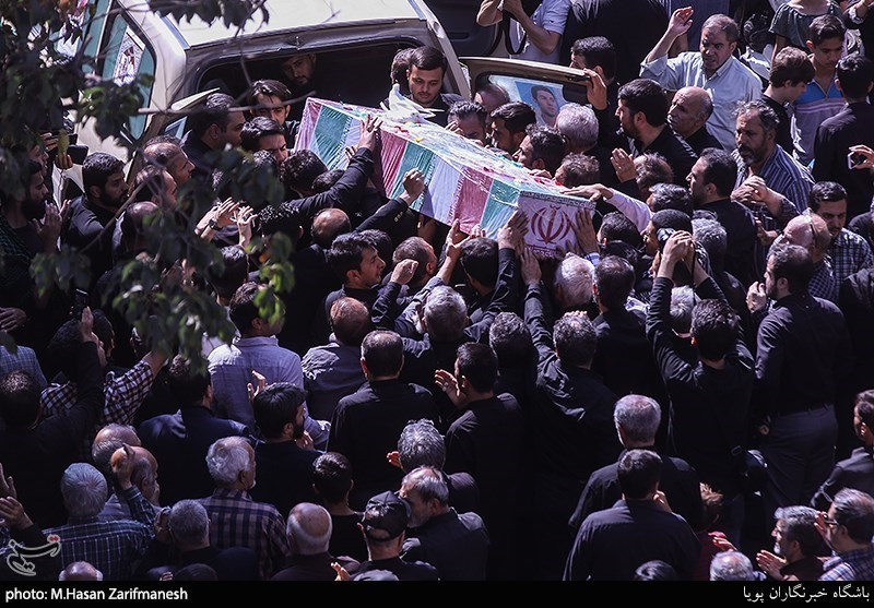 تشییع پیکر شهید حسین علیقلی نژاد