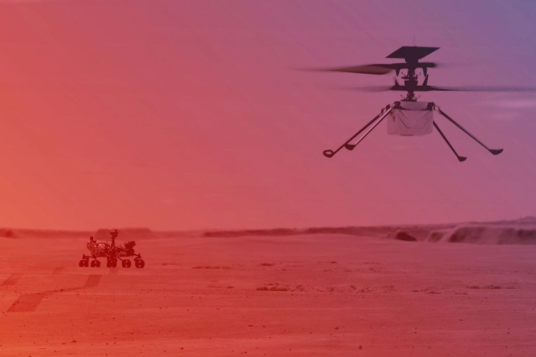 اینجنیوتی همچنان در آسمان مریخ؛ هلی کوپتر ناسا مشغول انجام چه کاری است؟